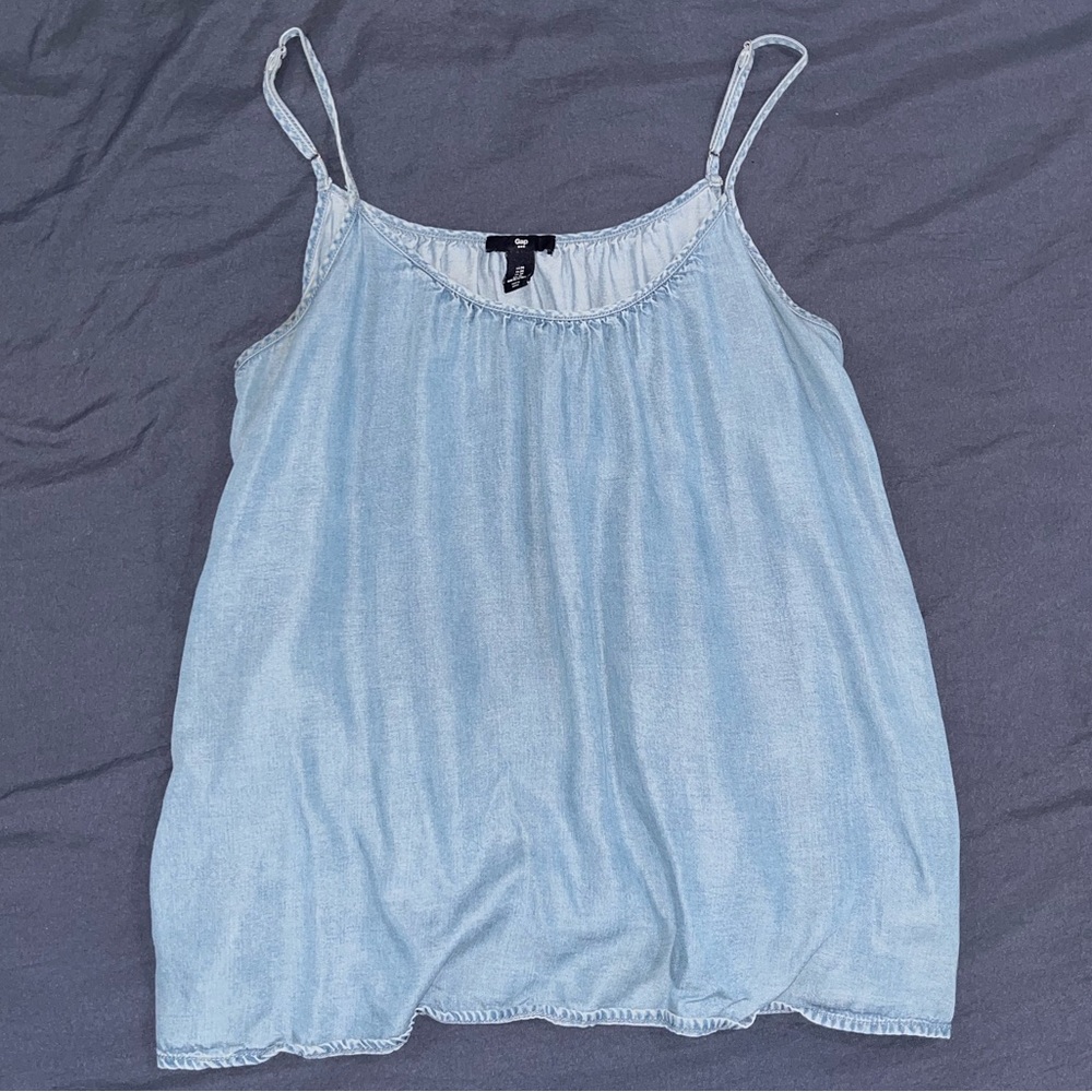 Gap Chambray Tank Top